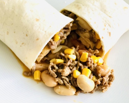 Burrito po prekrojení